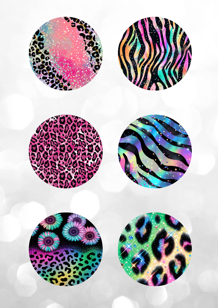 Sublimation Print Coasters - C238 Animal Prints – The Vinyl Loft