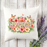 Pre-Printed Mother's Day HTV Transfer - 105 Grandma