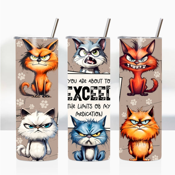 Sublimation Wrap / Print 20oz Tumbler - A2313 Exceed