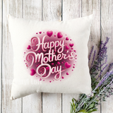 Pre-Printed Mother's Day HTV Transfer - 108 Pink Circle