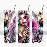 Sublimation Wrap / Print 20oz Tumbler - A1635 Antisocial