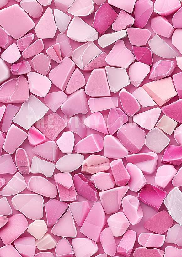 Sublimation Pattern A4 Sheet - Pat184 Pink Stones – The Vinyl Loft