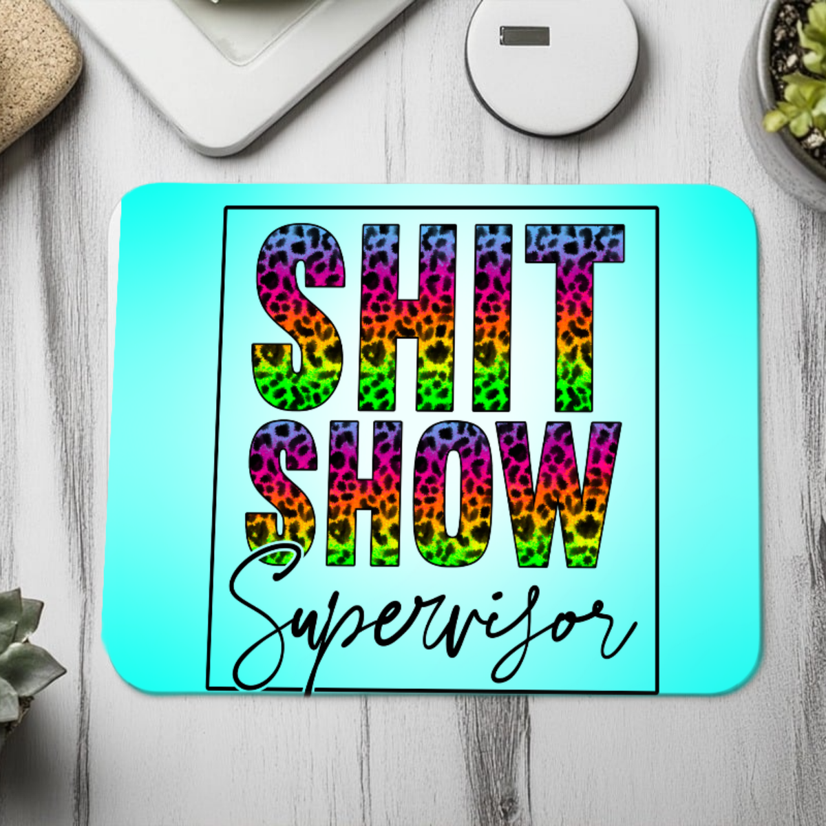 Sublimation Print Mouse Mat / Pad - MAT195 Supervisor – The Vinyl Loft