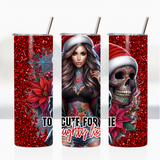 Sublimation Wrap / Print 20oz Tumbler - X5033 Naughty List