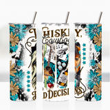 Sublimation Wrap / Print 20oz Tumbler - A1940 Whiskey
