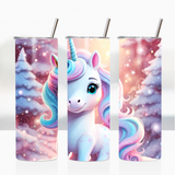 Sublimation Wrap / Print 20oz Tumbler - X5054 Unicorn