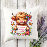 Pre-Printed Mother's Day HTV Transfer - 112 Cute Cow