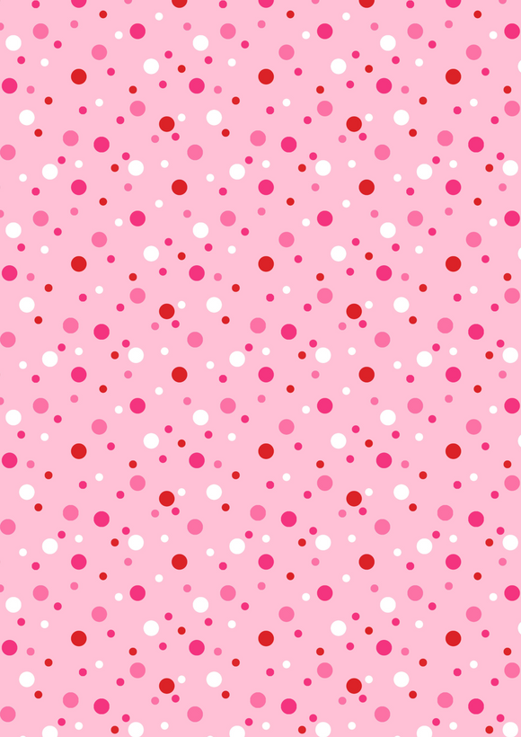 Sublimation Pattern A4 Sheet - Pat317 Pink Dots – The Vinyl Loft