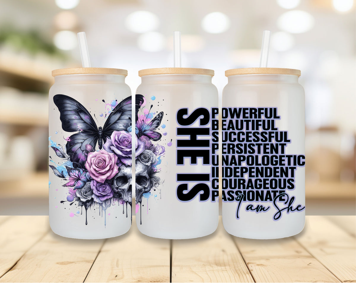 Sublimation Wrap / Print 16oz Libbey - L2036 She Is – The Vinyl Loft