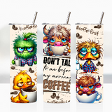 Sublimation Wrap / Print 20oz Tumbler - A1439 Don't Talk