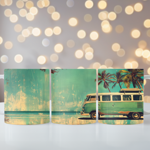 Sublimation Wrap / Print 11oz Mug - M3235 Campervan