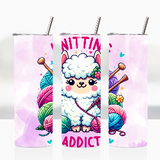 Sublimation Wrap / Print 20oz Tumbler - A1263 Knitting