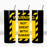 Sublimation Wrap / Print 20oz Tumbler - A1889 Humans