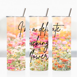 Sublimation Wrap / Print 20oz Tumbler - A1875 Delicate Flower