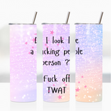 Sublimation Wrap / Print 20oz Tumbler - A1877 People Person