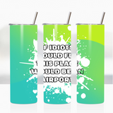 Sublimation Wrap / Print 20oz Tumbler - A1879 Airport