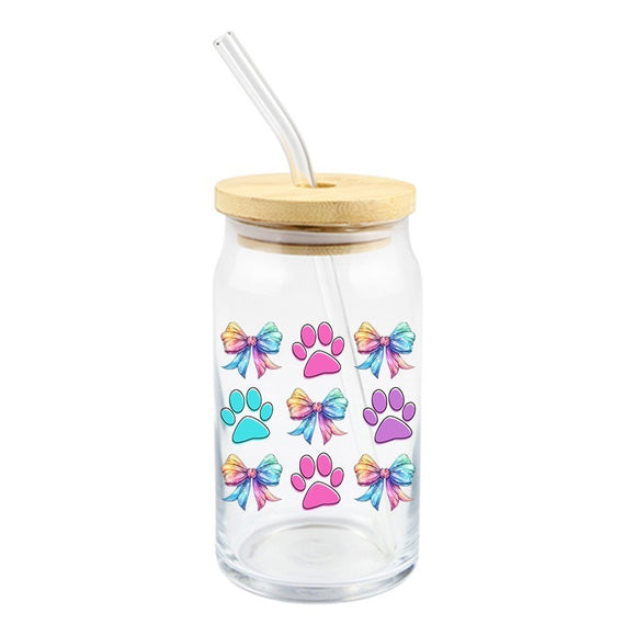 * NEW * UV DTF Decal - DEC505 Paws