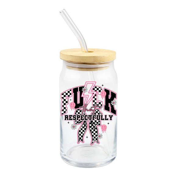 * NEW * UV DTF Decal - DEC521 Respectfully