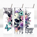 Sublimation Wrap / Print 20oz Tumbler - A1413 Don't Worry