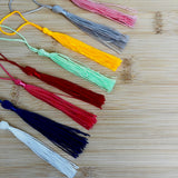 Aluminium Bookmark with Tassell - 15cm x 5cm (various colours) Suitable for Sublimation & Vinyl