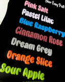 Siser EasyPuff Glitter HTV - Orange Slice 30cm x 20cm Sheet