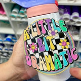 12oz Kids Tumblers - Sublimation, DTF's, or Vinyl - Pink and Lilac