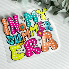 DTF UV Transfer Sticker / Decal (direct to film) - UV882