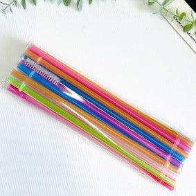 Straws - pack of 25 reusable straws