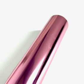 Euro Metallic HTV - Light Pink Foil 30cm x 50cm Roll