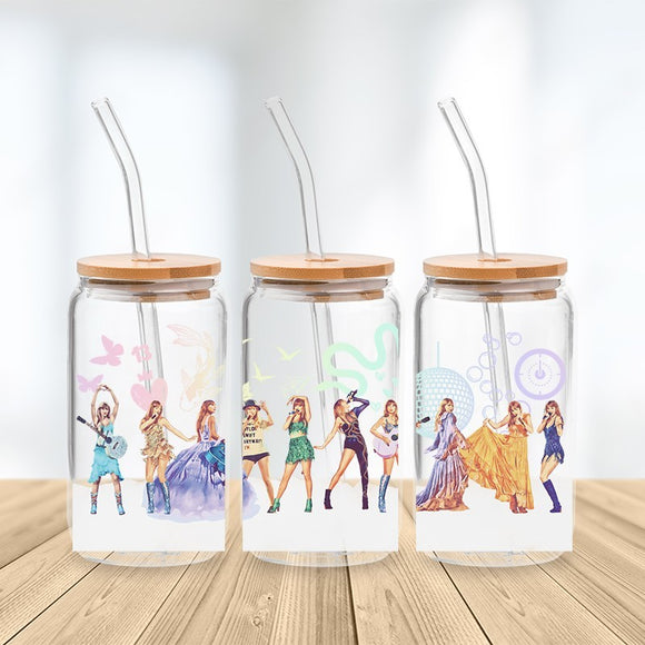 * NEW SIZE * UV DTF Transfer Wrap / Decal - LIB008 TayTay