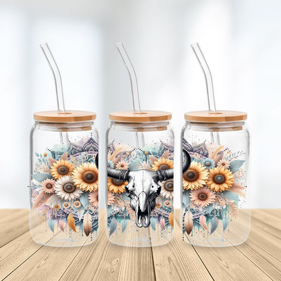 * NEW SIZE * UV DTF Transfer Wrap / Decal - LIB026 Mandala