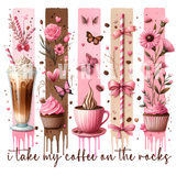 Sublimation Wrap / Print 20oz Tumbler - A1749 Coffee