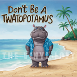 Sublimation Wrap / Print 20oz Tumbler - A1623 Potamus