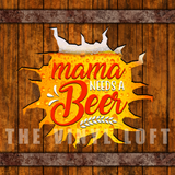 Sublimation Wrap / Print 20oz Tumbler - A1633 Beer