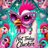 Sublimation Wrap / Print 20oz Tumbler - A1663 Clucker