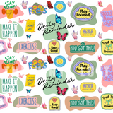 Sublimation Wrap / Print 20oz Tumbler - A1687 Daily Reminder