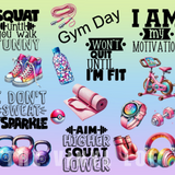 Sublimation Wrap / Print 20oz Tumbler - A1676 Gym