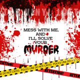 Sublimation Wrap / Print 20oz Tumbler - A1837 Murder