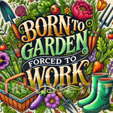 Sublimation Wrap / Print 20oz Tumbler - A1561 Born to Garden