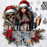 Sublimation Wrap / Print 20oz Tumbler - X5032 Dead Inside