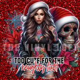 Sublimation Wrap / Print 20oz Tumbler - X5033 Naughty List