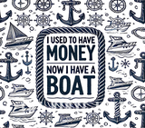 Sublimation Wrap / Print 20oz Tumbler - A2264 Boat