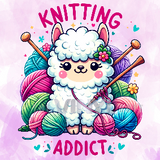 Sublimation Wrap / Print 20oz Tumbler - A1263 Knitting