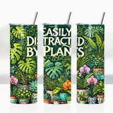 Sublimation Wrap / Print 20oz Tumbler - A1017 Plants