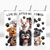 Sublimation Wrap / Print 20oz Tumbler - A1034 Life