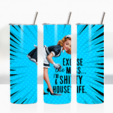 Sublimation Wrap / Print 20oz Tumbler - A1099 Housewife