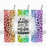 Sublimation Wrap / Print 20oz Tumbler - A1073 Mouth