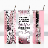 Sublimation Wrap / Print 20oz Tumbler - A1057 Resting