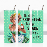 Sublimation Wrap / Print 20oz Tumbler - A1053 Skip