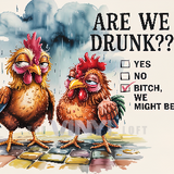 Sublimation Wrap / Print 20oz Tumbler - A1022 Drunk